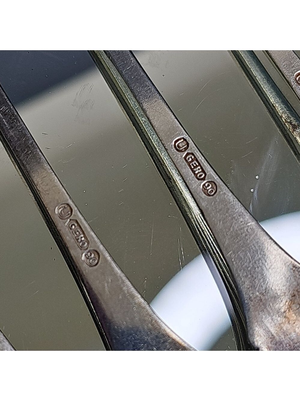 Gero 90 Collectible Forks Set Of 8pcs 5.5inch Netherlands - Picture 11 of 13
